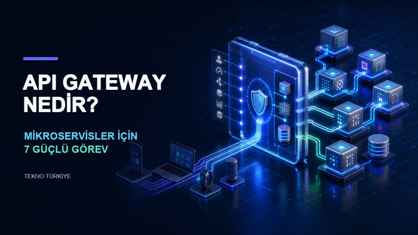 API Gateway nedir ve mikroservisler için 7 güçlü görev
