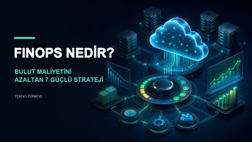 FinOps nedir bulut maliyeti optimizasyonu ve 7 güçlü strateji