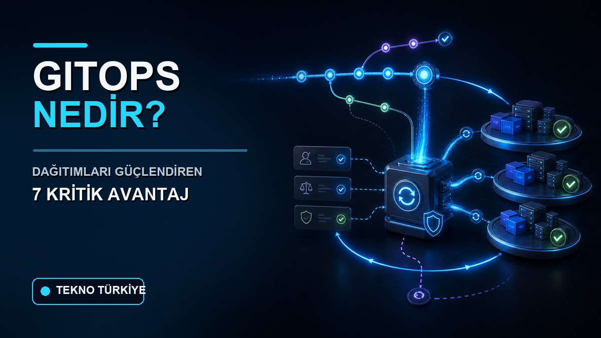GitOps nedir ve modern dağıtımları güçlendiren 7 kritik avantaj