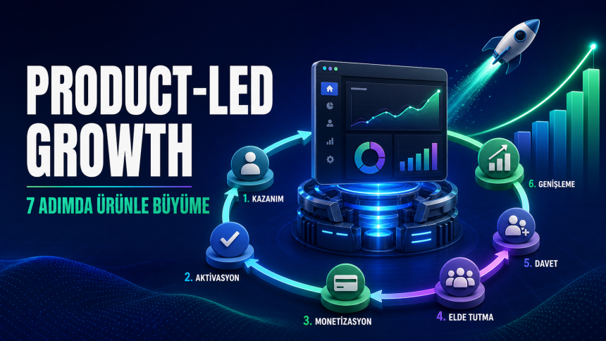 Product-Led Growth ile ürün odaklı büyüme stratejisi