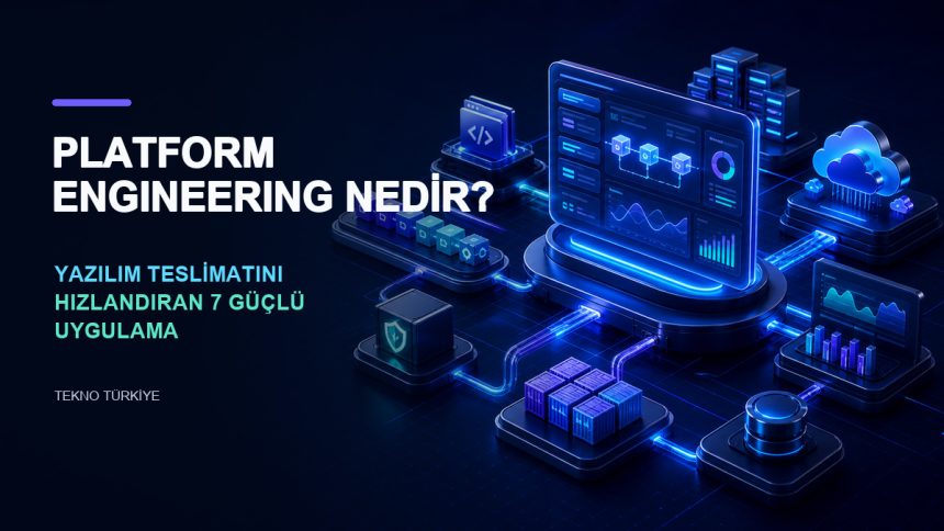 Platform Engineering nedir ve yazılım teslimatını hızlandıran 7 güçlü uygulama