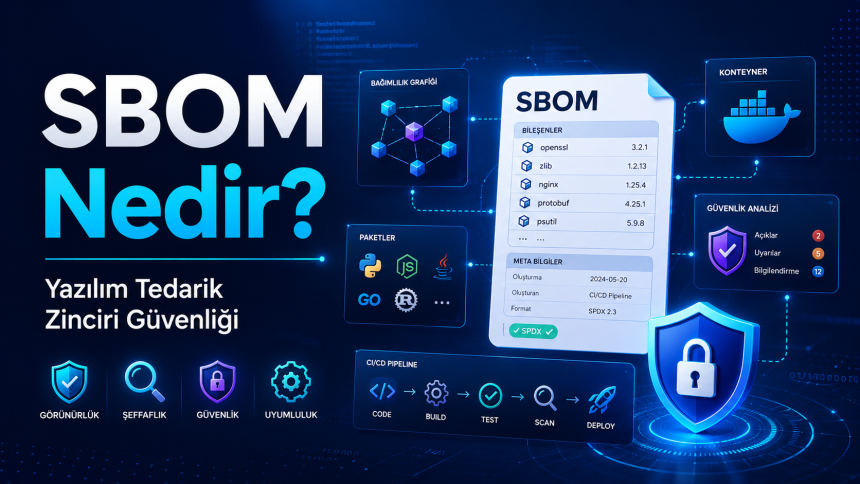 SBOM Nedir? Yazılım Tedarik Zinciri Güvenliği