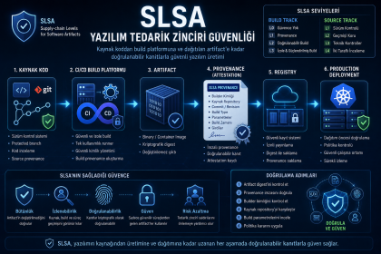 SLSA nedir ve yazılım tedarik zinciri nasıl güvenli hâle getirilir